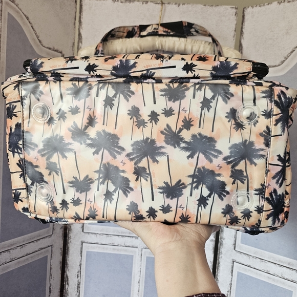 Lug Palm Sunset Puddle Jumper Tote - Retro Gem!! - Picture 3 of 5